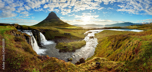 Panorama - Iceland landscape photo