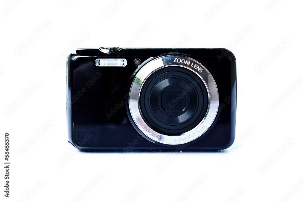 Black Compact Digital Camera