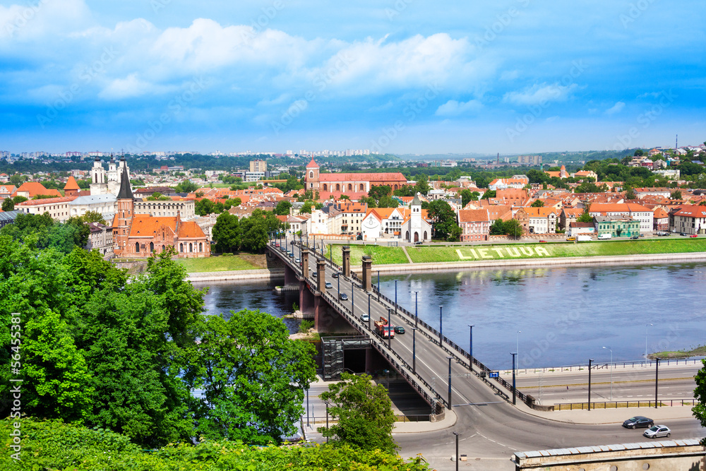 Kaunas cityscape