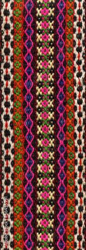 Handwoven belt, detail