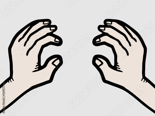 Two hands