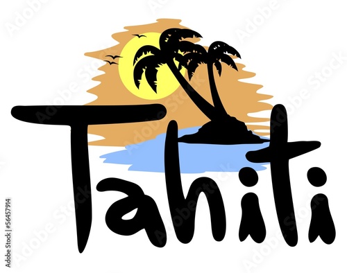 Beach tahiti