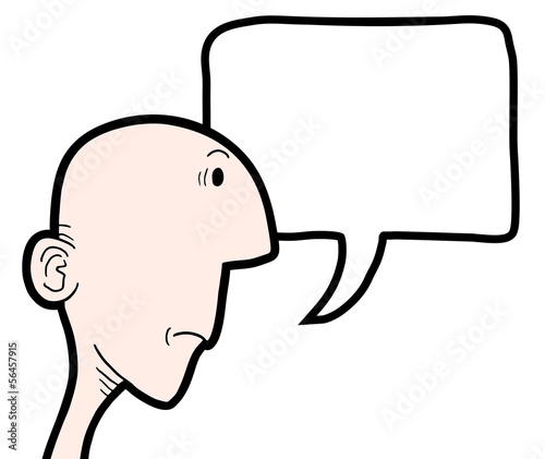 Talking comic