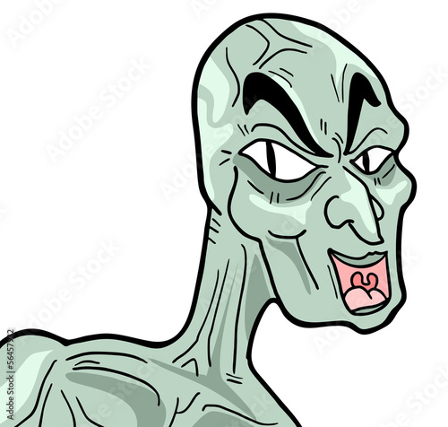 Zombie face