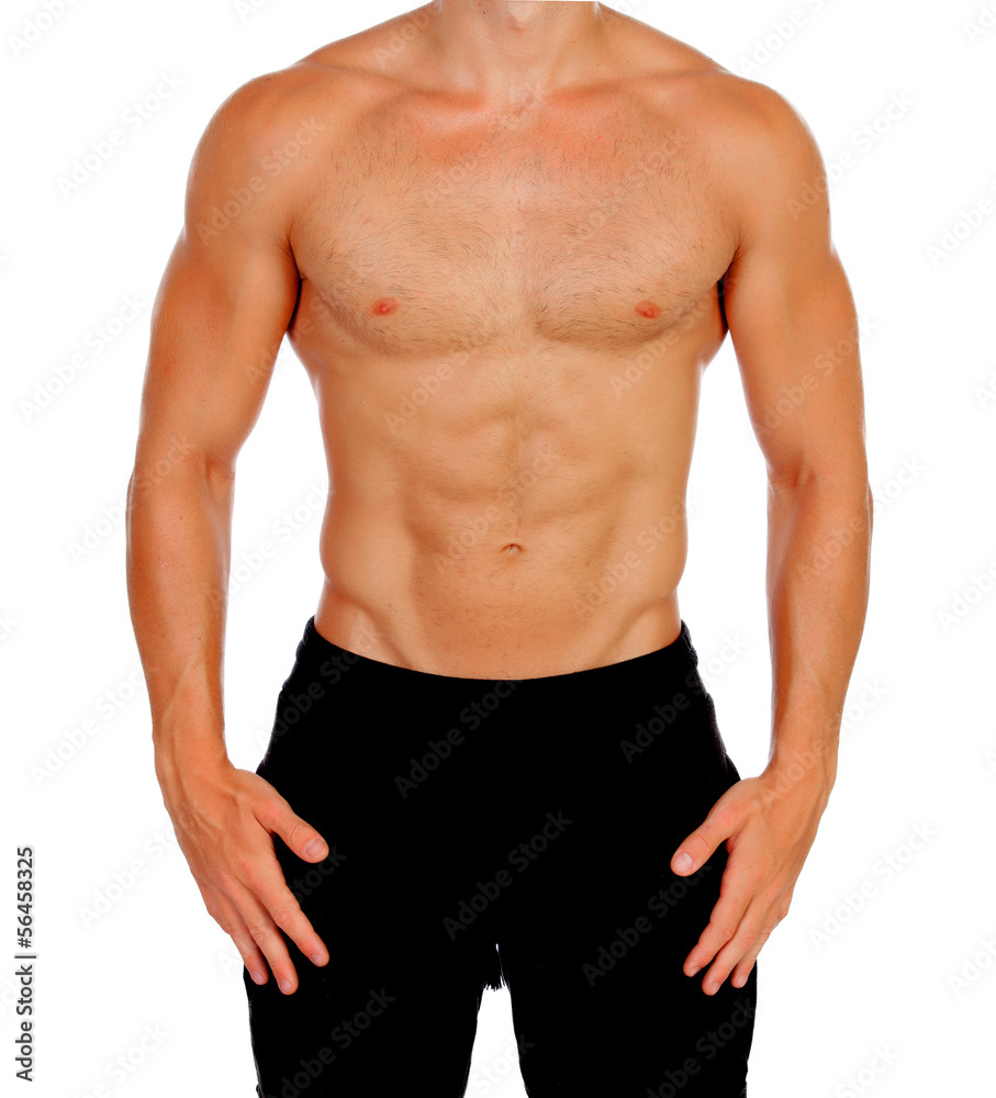 Obraz premium Handsome muscled men