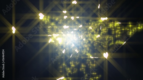 黄金のハート星