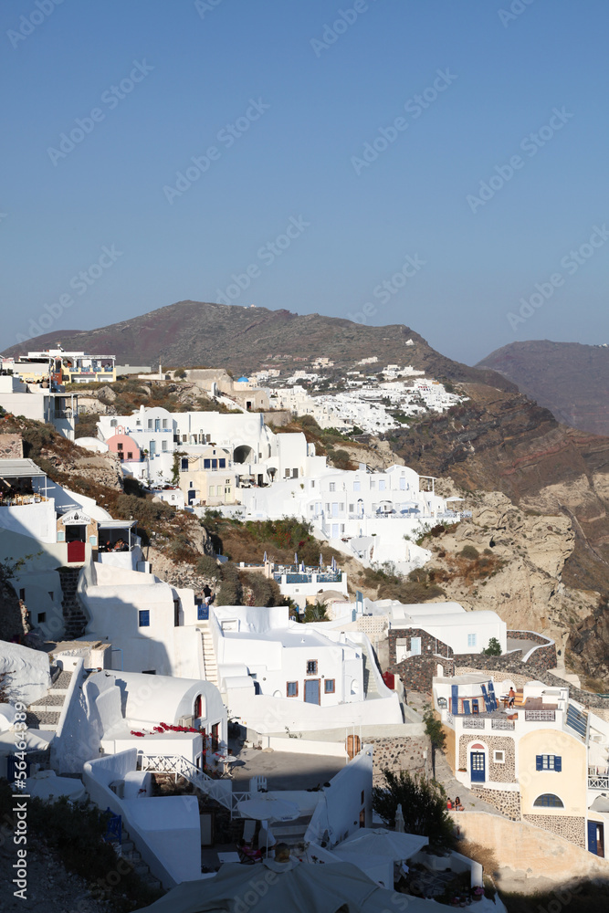 Fototapeta premium Chapel on Santorini island