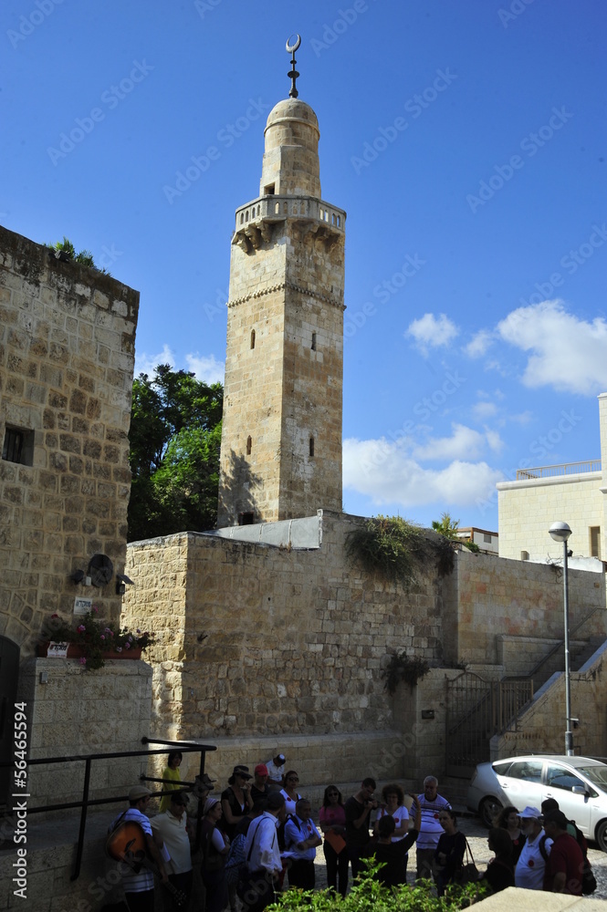 Street in old Jerusalem, Israel