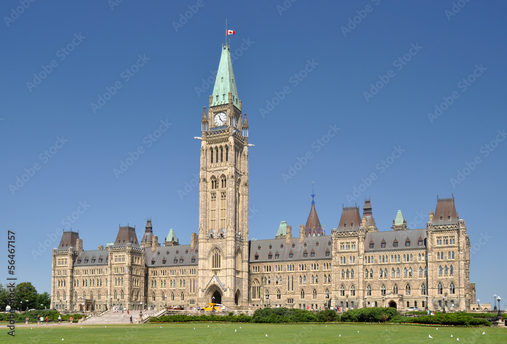 Center Block of the Canadian Parliament