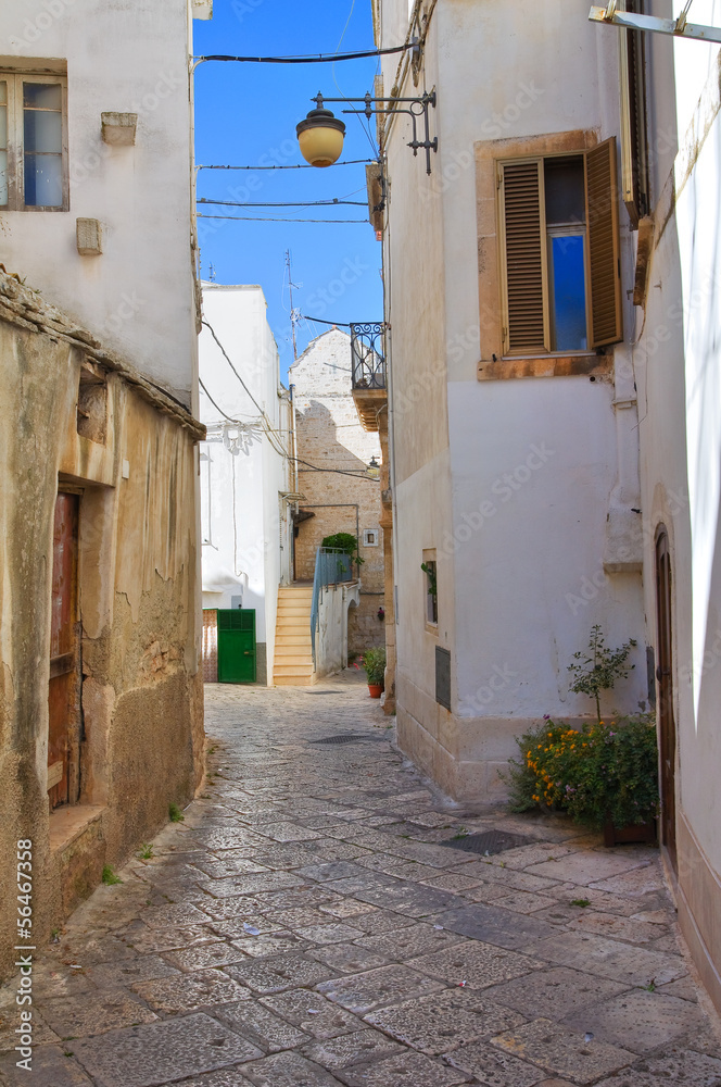 Alleyway. Noci. Puglia. Italy.