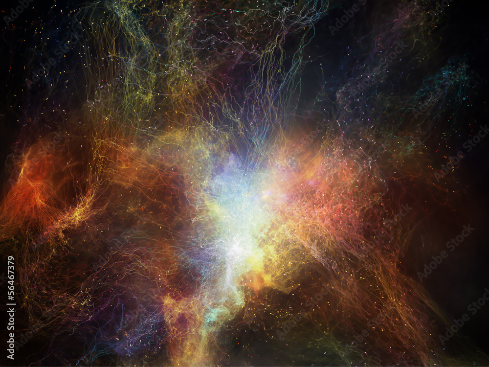 Evolving Fractal Nebulae