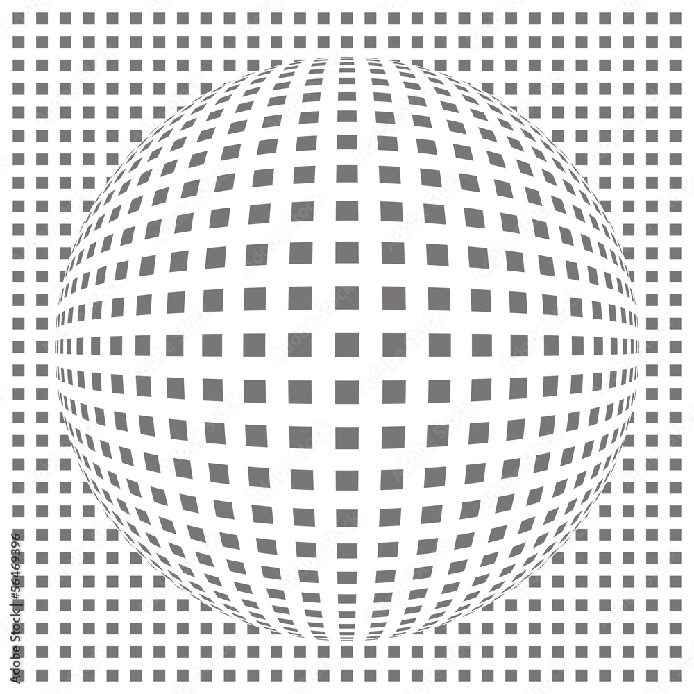 Raster gewölbt