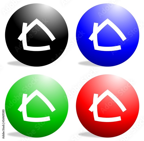 Immobilien Logos Symbol