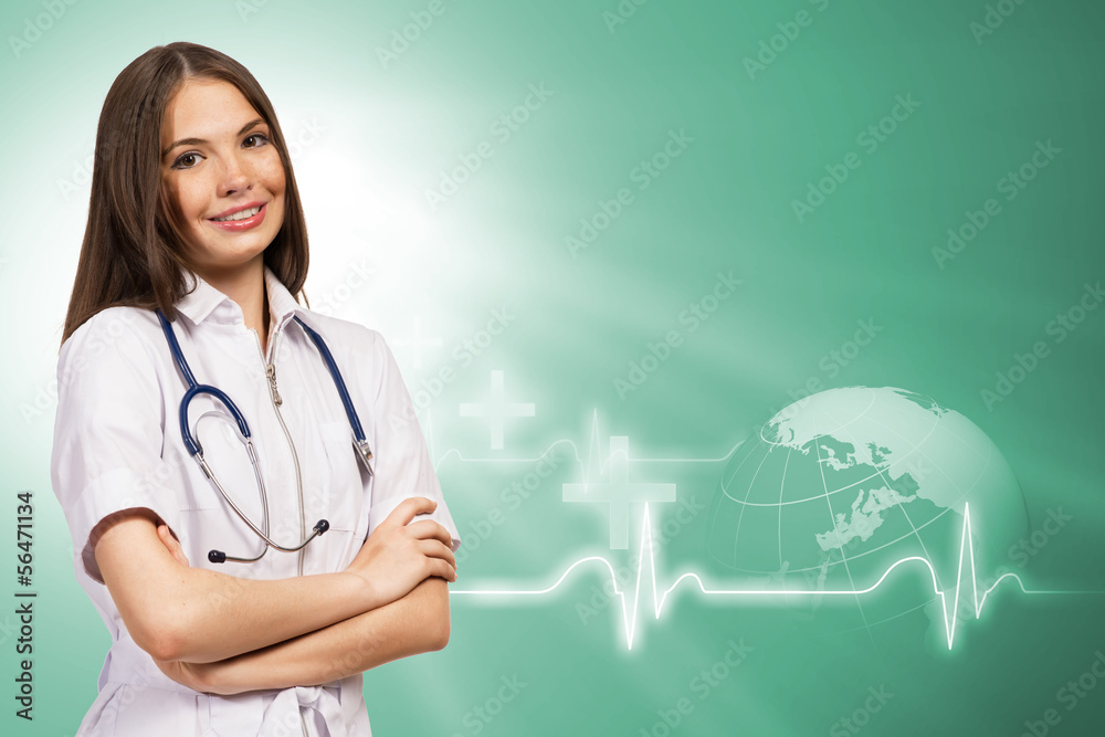 young female doctor young female doctor