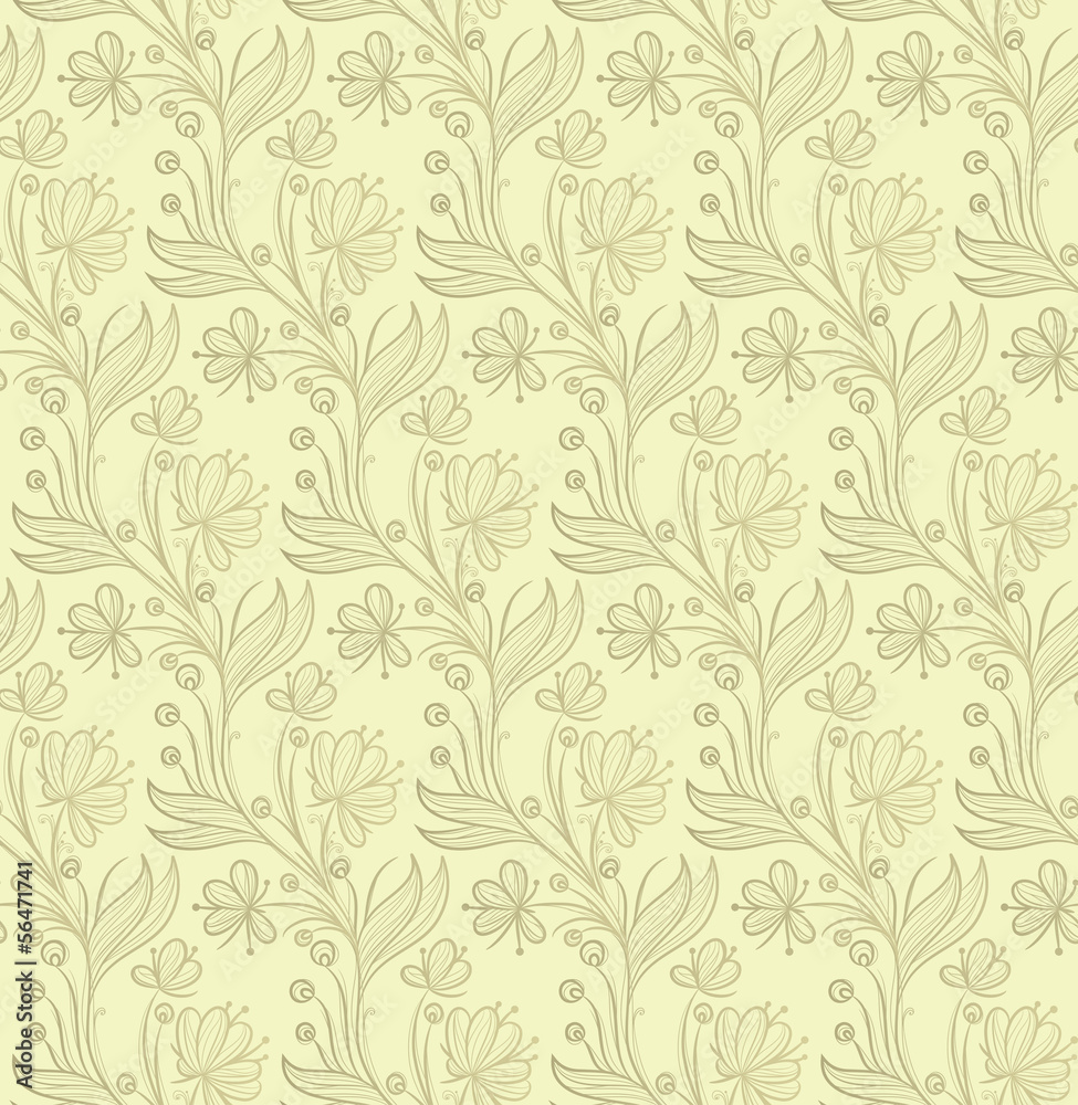 Floral seamless pattern