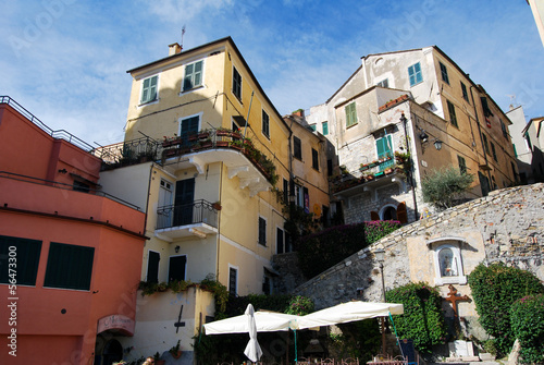 L antico villaggio di Cervo  Liguria  Italia