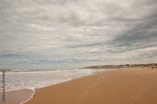 La playa de La Pedrera, Uruguay