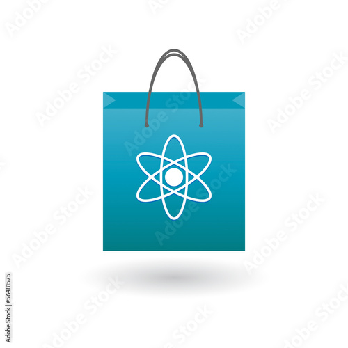 Shopping bag with icon