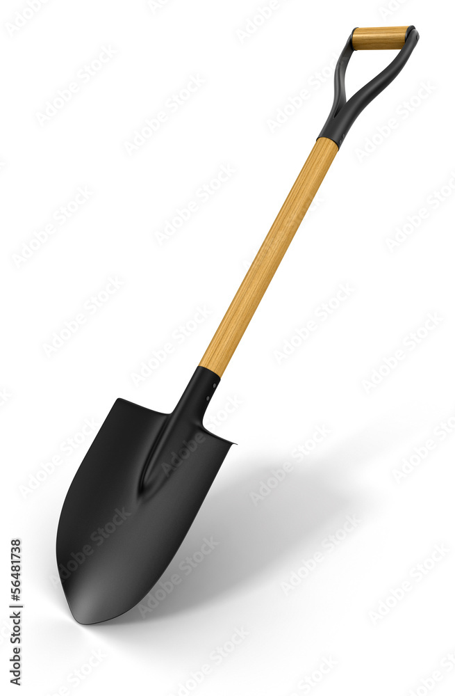 Shovel (clipping path included) Shovel (clipping path included)