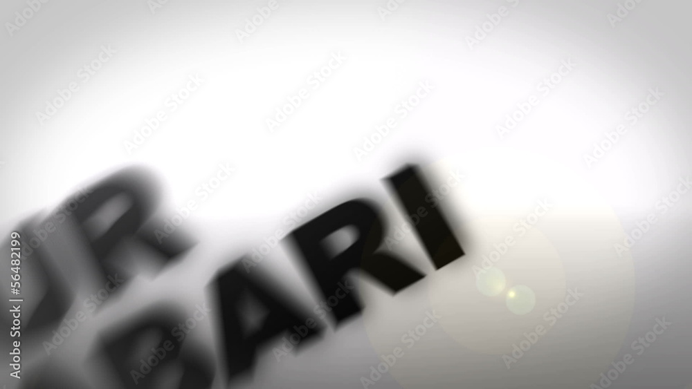 Animation of hello in different languages appearing