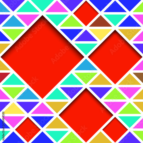 Abstrakte geometrische Gestaltung