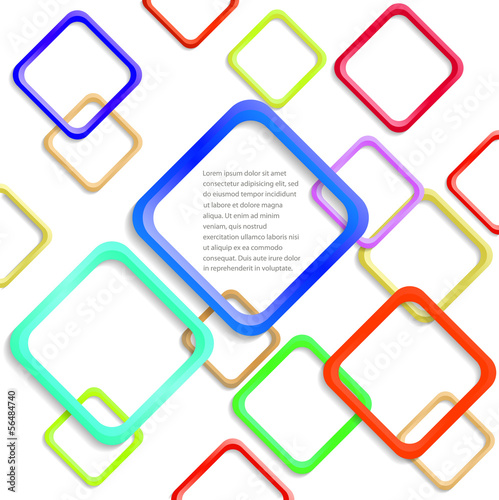 Abstrakte geometrische Gestaltung