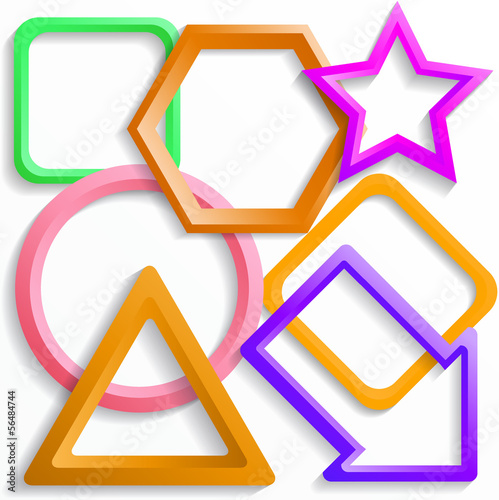 Abstrakte geometrische Gestaltung