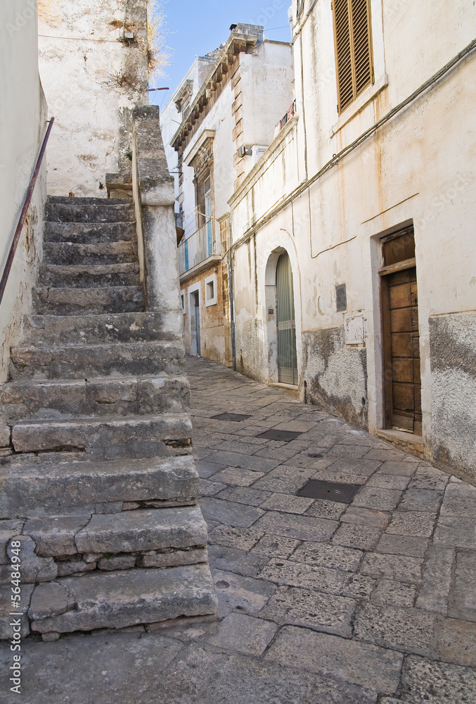 Alleyway. Noci. Puglia. Italy.