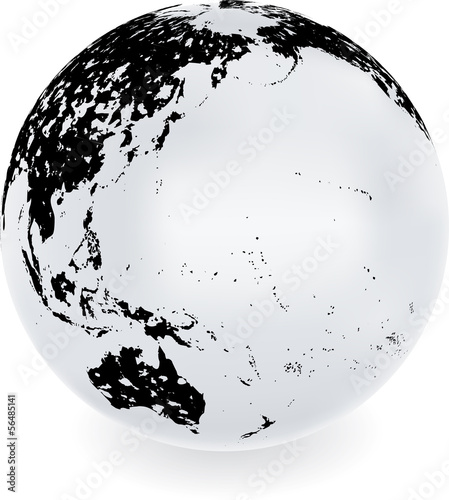 grunge globe