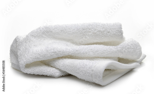 Photo white towel