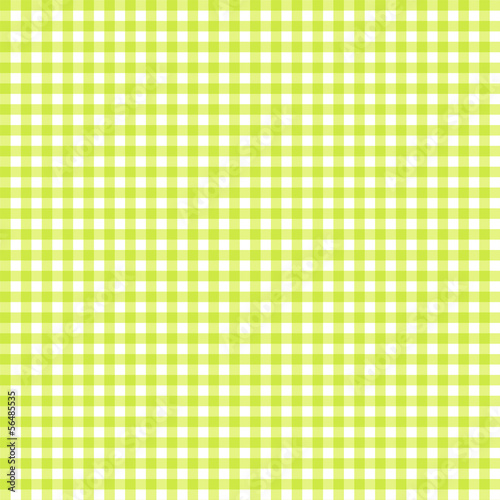 Green and white tablecloth seamless pattern