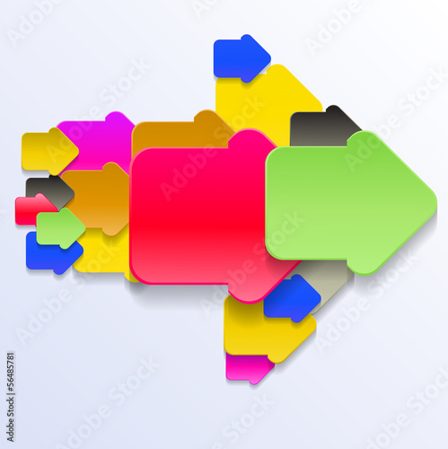 Abstrakte geometrische Gestaltung