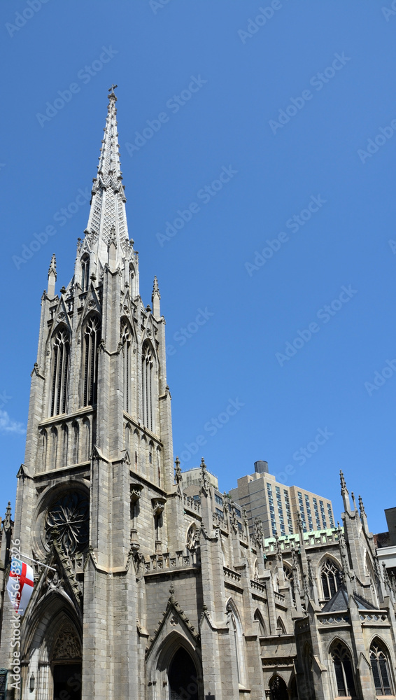 Fototapeta premium View of Grace Church in Greenwich Village, NY