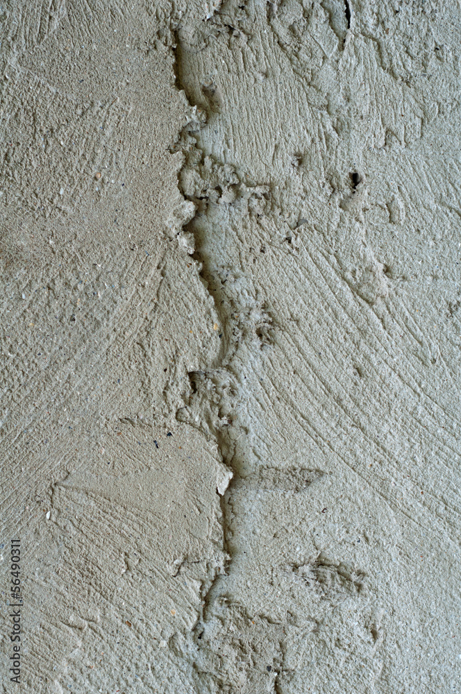 plaster with a large crack plaster with a large crack