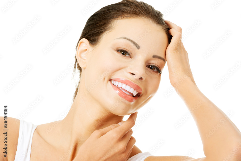 Baeutiful young woman portrait Baeutiful young woman portrait