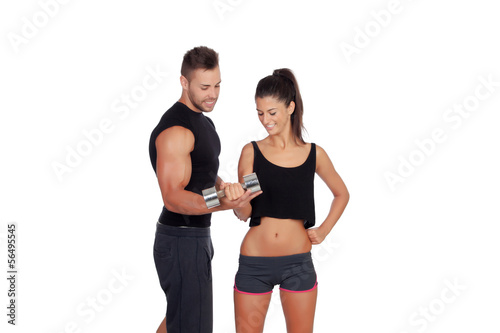 Training with my personal trainer