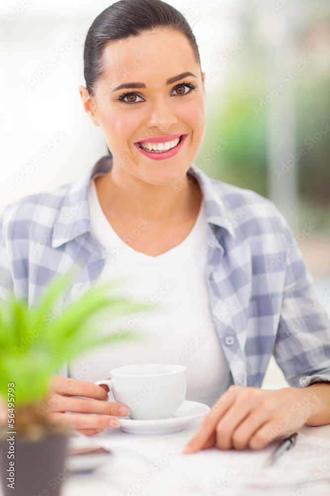 woman drinking coffee at home woman drinking coffee at home