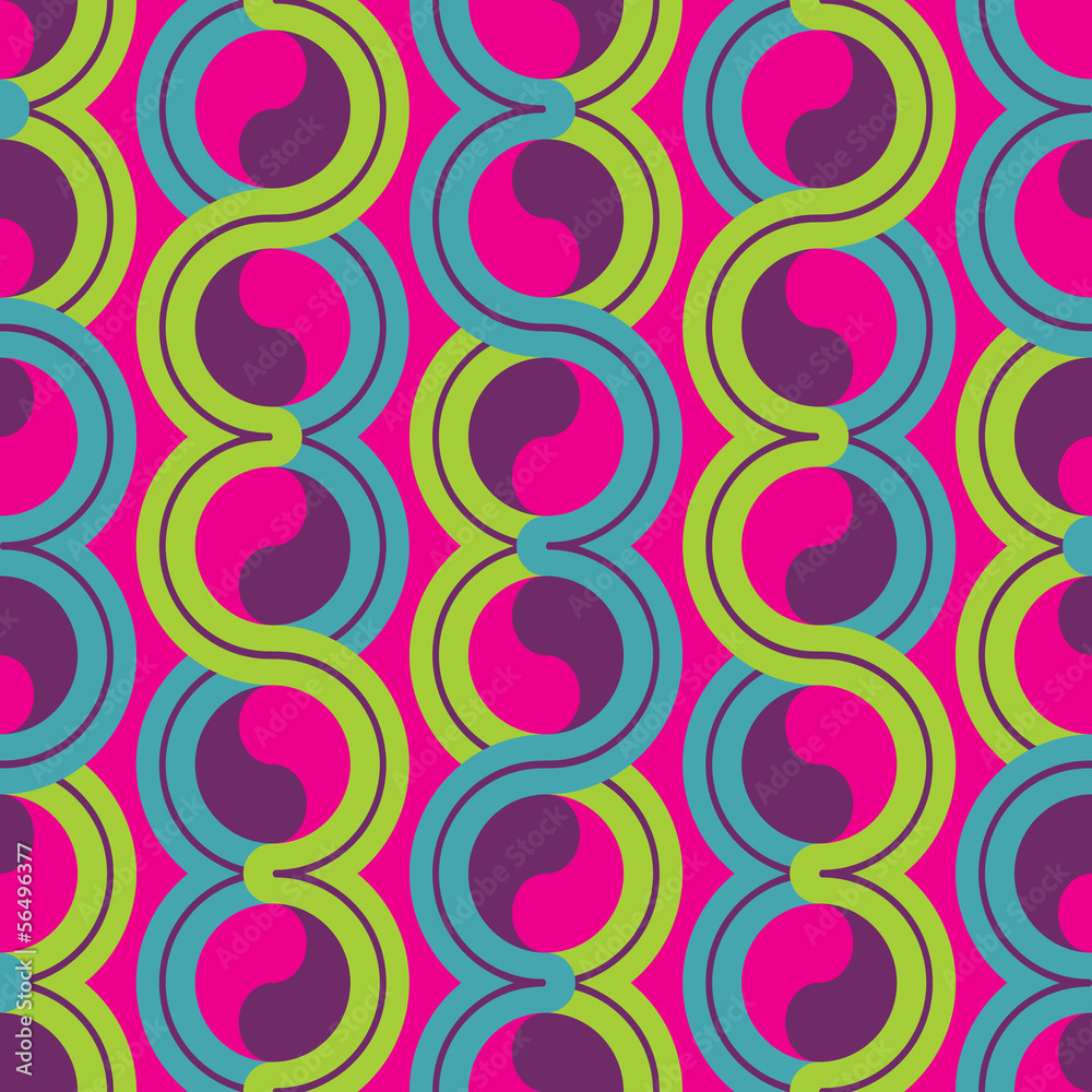 Fototapeta premium geometric colorful seamless pattern