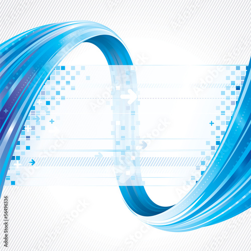 Abstract background of technology connections.