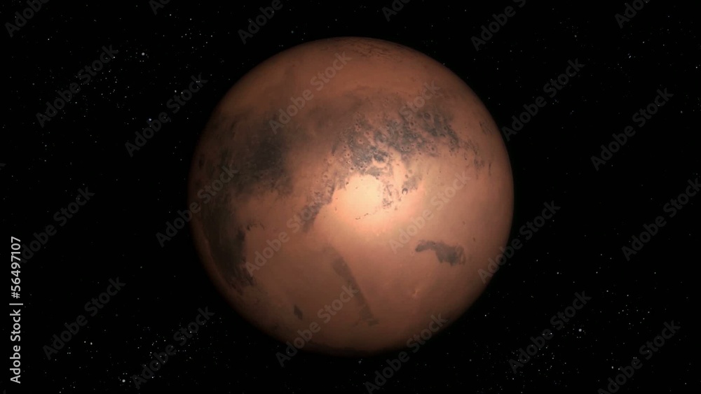 Mars planet with green screen Mars planet with green screen