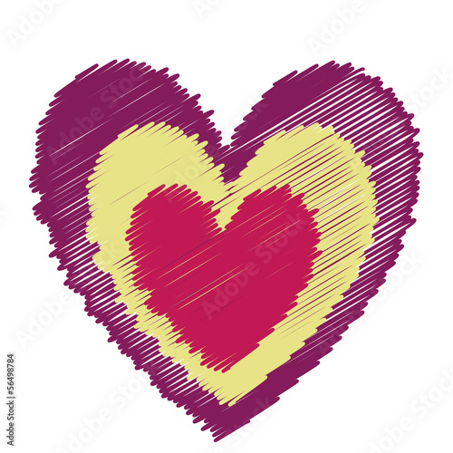 colorful heart