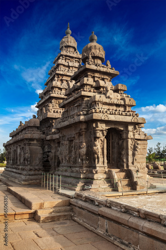 Shore temple - World heritage site in Mahabalipuram, Tamil Nad