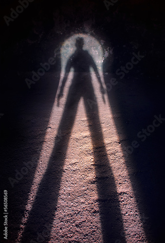 Shadow of a gunman