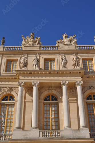 Facade du ch  teau de Versailles