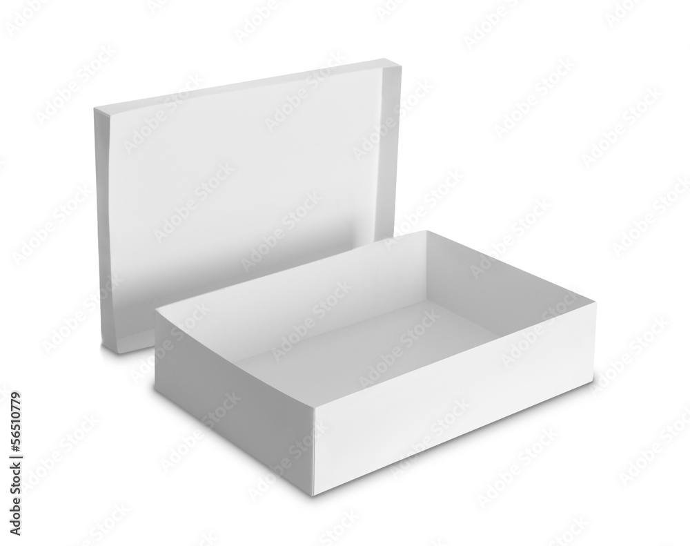 white Package Box for products white Package Box for products