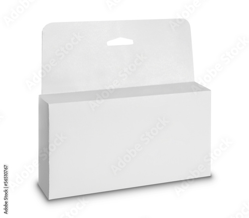 white Package Box for products © Odua Images