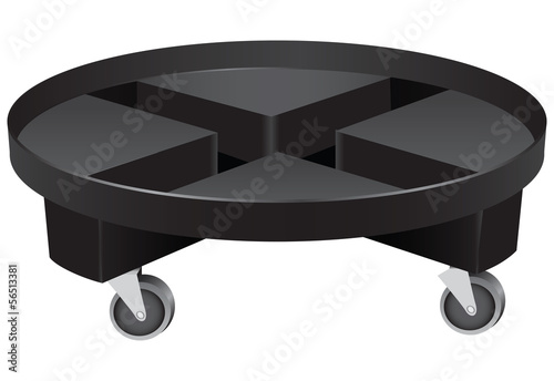 Round Planter Caddie