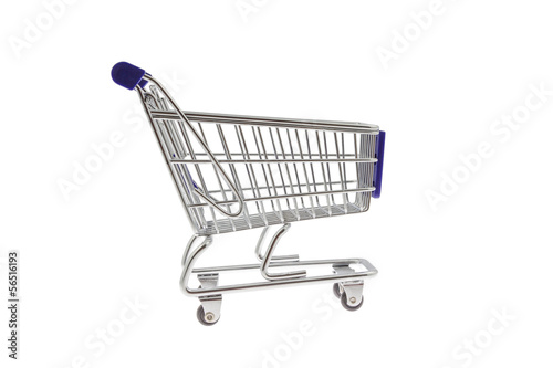 Shopping Cart isolated on White