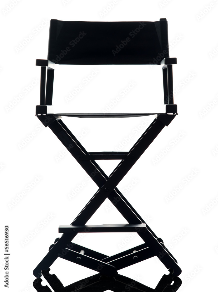 one director chair silhouette one director chair silhouette