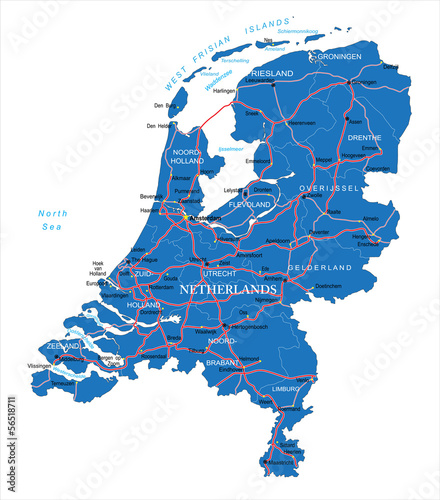Holland map
